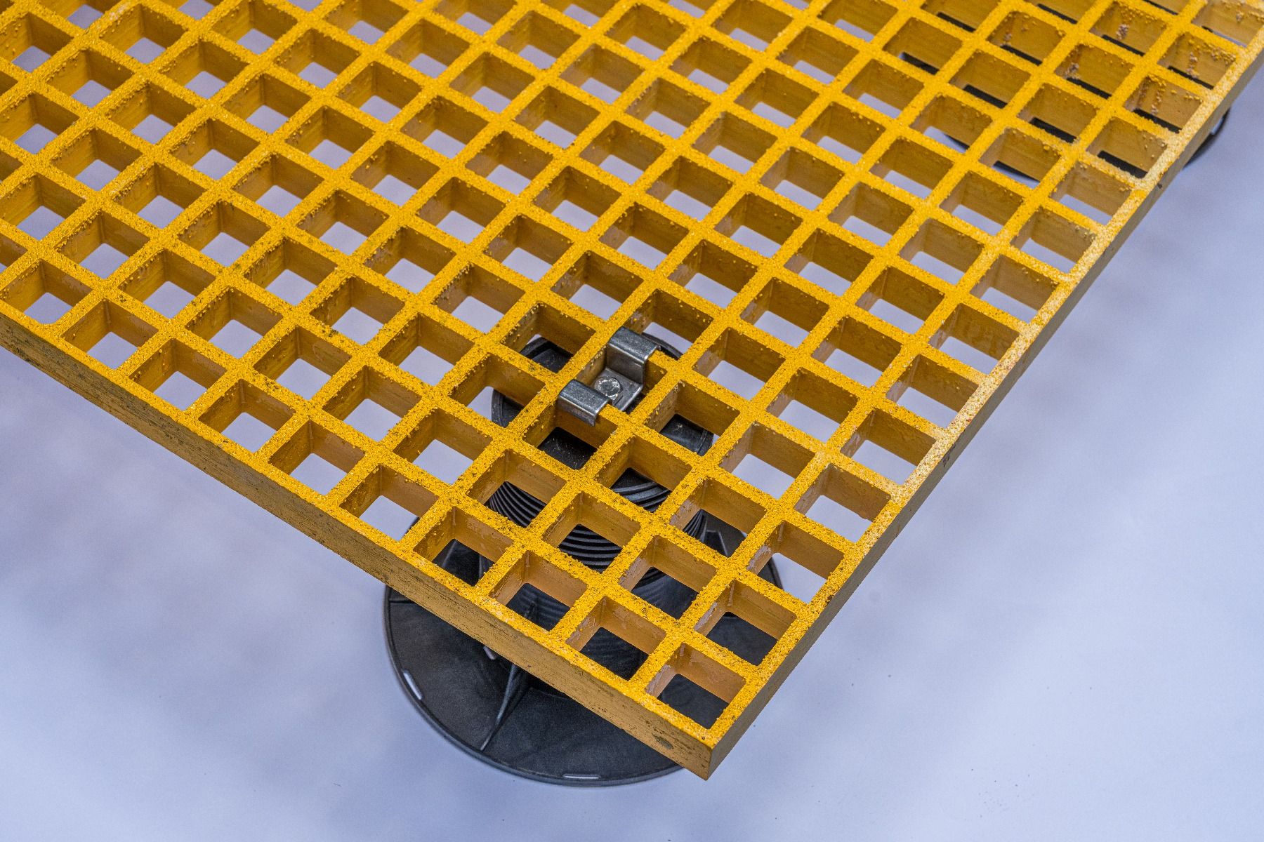 GRP Height Adjustable Step Over Platform